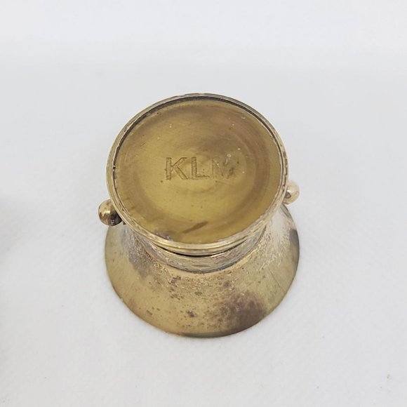 Vintage Miniature Brass/Copper Pitcher/Bucket - Picture 6 of 7